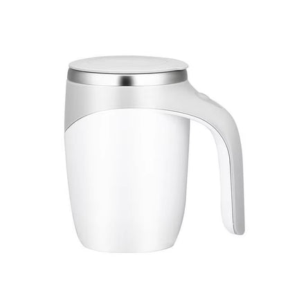 304 Stainless Steel Mug Lazy Coffee Stirring Cup Automatic Stirring Cup Magnetic Rotating Electric Milk Cup