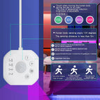 Flowing Light Strip LED Motion Sensor Light Indoor under Bed Lights under Cabinet Lights for Warm White LED Closet Lighting