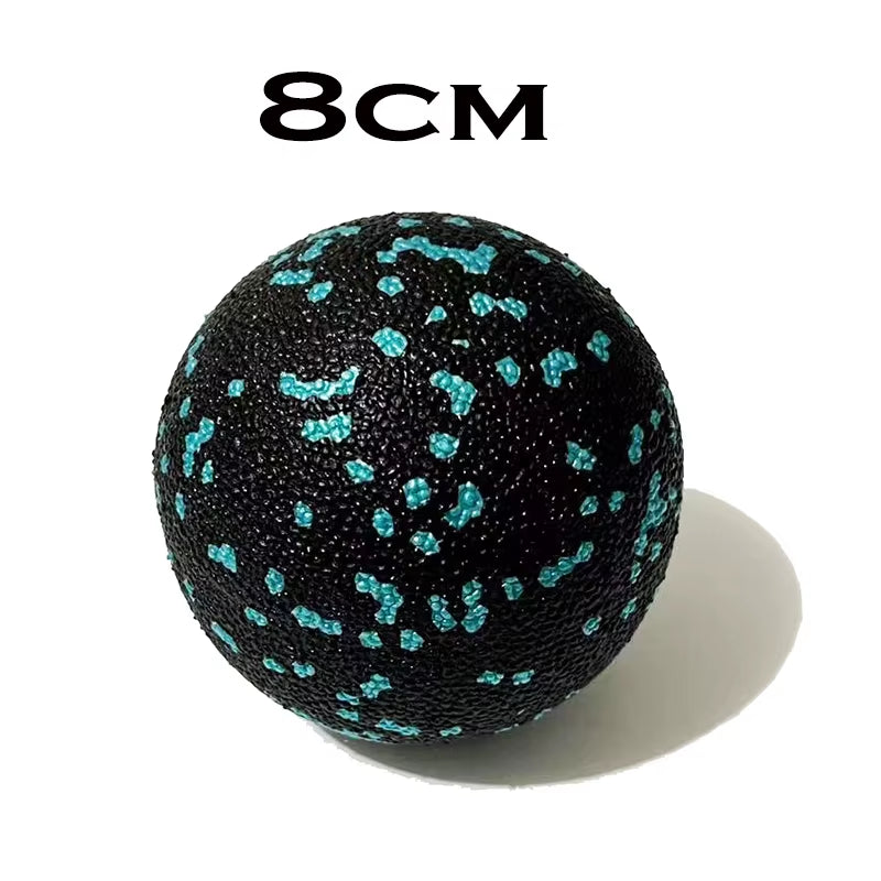Peanut Fitness Massage Ball Set Yoga Roller Double Lacrosse Mobility Ball for Myofascial Physical Therapy Deep Tissue Massage