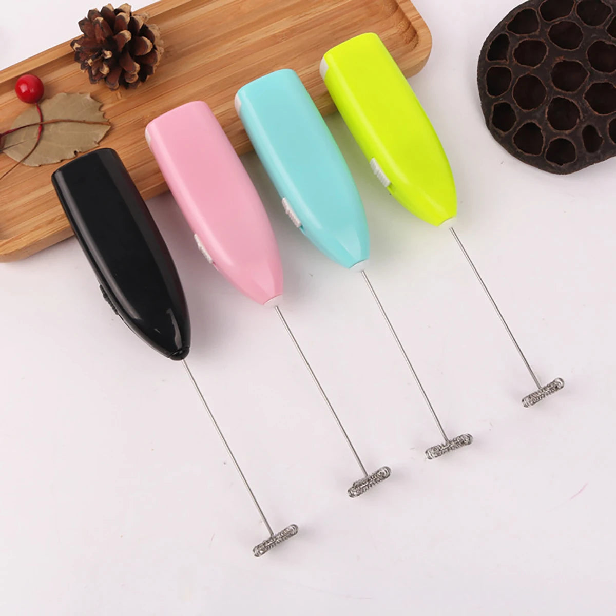 Hot Mini Portable Handheld Electric Egg Beater Mixer Coffee Whisk Blenders for Kitchen Utensils Milk Frother Shakes Stirrer