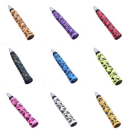 Absorb Sweat Racket Anti-Slip Tape Handle Grip for Tennis Badminton Camouflage Wrapping Skidproof Sweat Band
