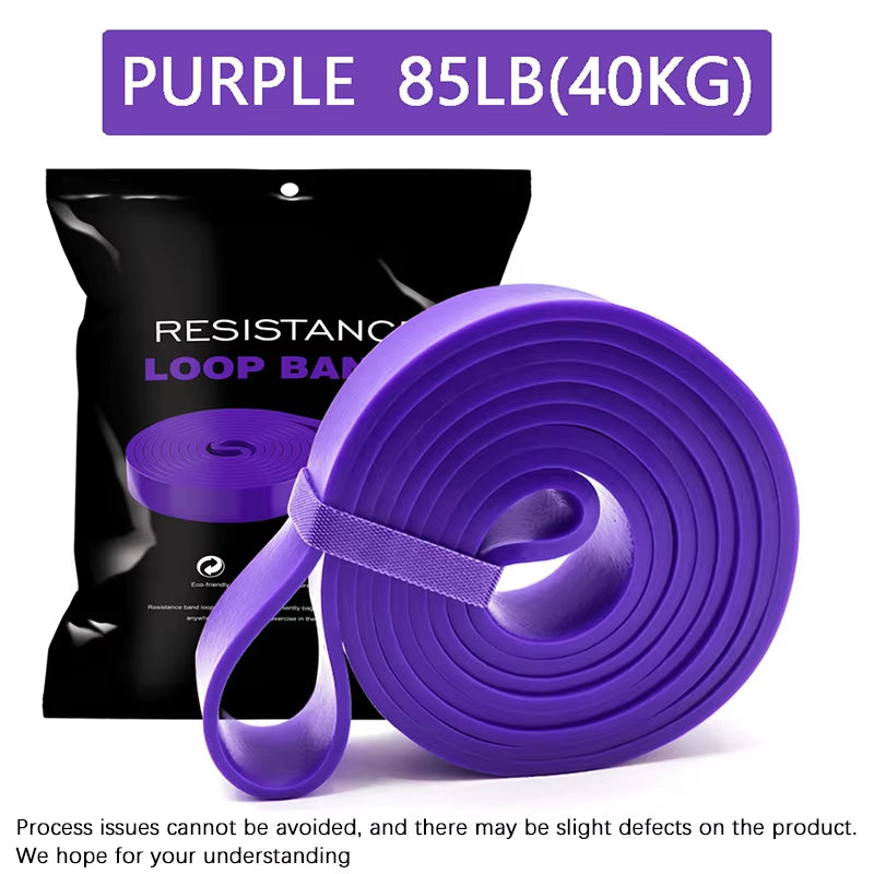 20~230Lbs Heavy-Duty Resistance Band Agility Training Workout Gym Equipment Yoga Pilates Accessories Rubber Band Home Gym